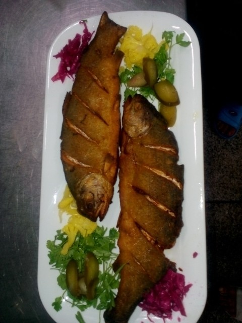 ماهی قزل آلا سرخ شده